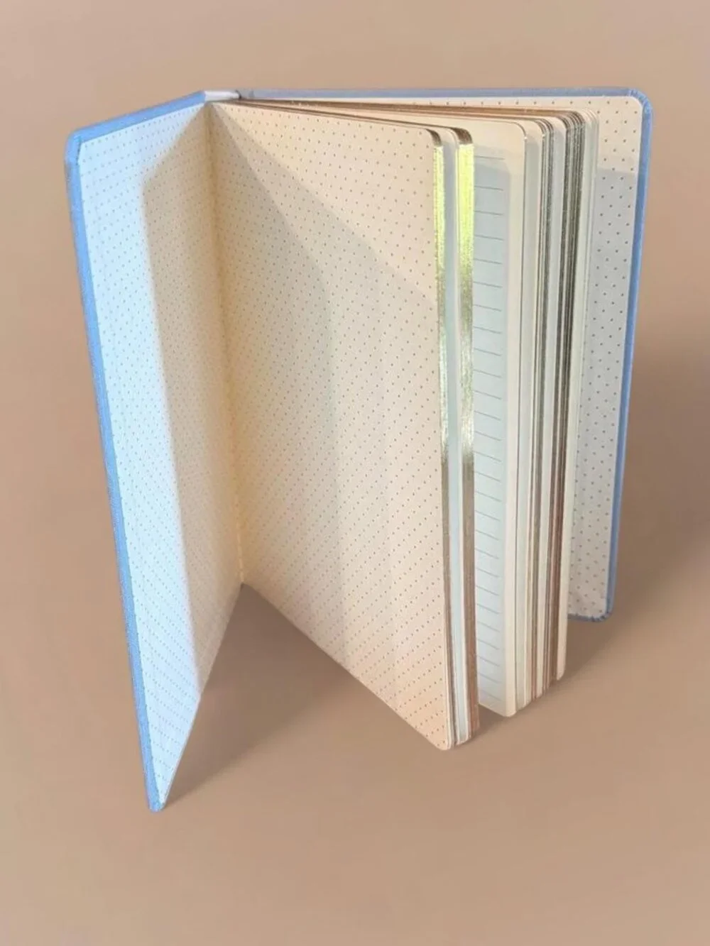 Sky Blue Linen Daily Journal